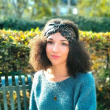 Headband drapé upcyclé éthique made in Paris - Laure Derrey Laure Derrey Hersée Paris 9