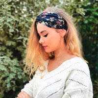 Headband drapé upcyclé éthique made in Paris - Laure Derrey Laure Derrey Hersée Paris 9