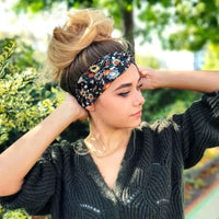 Headband drapé upcyclé éthique made in Paris - Laure Derrey Laure Derrey Hersée Paris 9