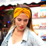 Headband drapé upcyclé éthique made in Paris - Laure Derrey Laure Derrey Hersée Paris 9