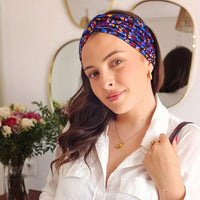 Headband drapé upcyclé éthique made in Paris - Laure Derrey Laure Derrey Hersée Paris 9