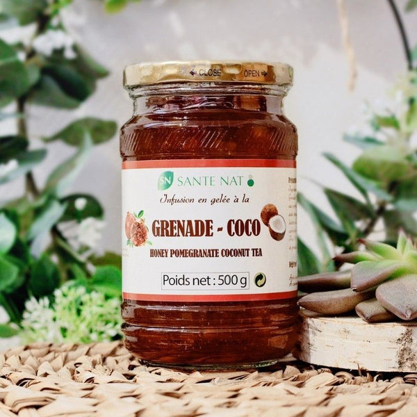 Infusion en gelée Grenade & Noix de coco 500g - Santé Nat Santé Nat Hersée Paris 9