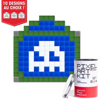 Kit mosaïque Pixel Art Paris Street(s) 16x16 cm - Pixel Corner Pixel Corner Hersée Paris 9