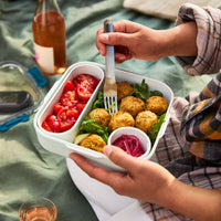 Lunch Box Original compartimentée 1L étanche sans BPA avec fourchette – Black & Blum Black & Blum Hersée Paris 9