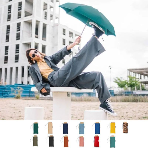 Micro Parapluie de Poche Pliant Solide Compact - Anatole