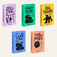 Mini Games à emporter - jeux de cartes de poche - Minus Éditions Minus Éditions Hersée Paris 9