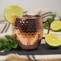 Mug martelé inox cuivre Moscow Mule - Oak & Steel Oak & Steel Hersée Paris 9
