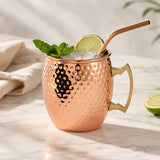 Mug Moscow Mule martelé inox plaqué cuivre - Oak & Steel Oak & Steel Hersée Paris 9