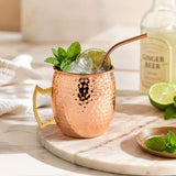 Mug Moscow Mule martelé inox plaqué cuivre - Oak & Steel Oak & Steel Hersée Paris 9