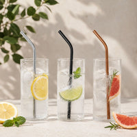 Paille inox courbée réutilisable - Hello Durable Hello Durable Hersée Paris 9