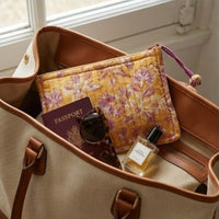Pochette matelassée en coton imprimé main - Bonheur du Jour Paris Bonheur du Jour Paris Hersée Paris 9
