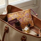 Pochette matelassée en coton imprimé main - Bonheur du Jour Paris Bonheur du Jour Paris Hersée Paris 9