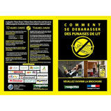 Plaquette anti-punaises de lit et acariens 10 Heures Chrono - Tranquilleo