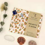 Pochette savon & shampoing solide imperméable coton enduit Oeko-Tex - Atelier Z Atelier Z Hersée Paris 9