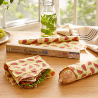 Rouleau Bee Wrap réutilisable pastèque 70 × 30 cm - Anotherway Anotherway Hersée Paris 9