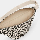 Sac Banane Olivia Léopard Coton Bio - Hindbag Hindbag Hersée Paris 9