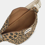 Sac Banane Olivia Léopard Coton Bio - Hindbag Hindbag Hersée Paris 9