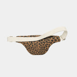 Sac Banane Olivia Léopard Coton Bio - Hindbag Hindbag Hersée Paris 9