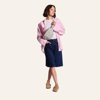 Sac banane Olivia rayée coton bio - Hindbag Hindbag Hersée Paris 9