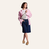 Sac banane Olivia rayée coton bio - Hindbag Hindbag Hersée Paris 9