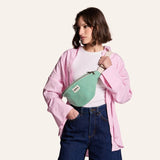Sac banane Olivia rayée coton bio - Hindbag Hindbag Hersée Paris 9