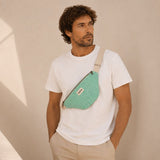 Sac banane Olivia rayée coton bio - Hindbag Hindbag Hersée Paris 9