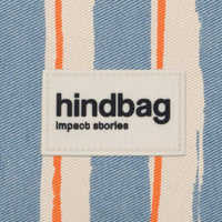Sac banane Olivia rayée coton bio - Hindbag Hindbag Hersée Paris 9