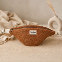 Sac banane Olivia Teddy en sherpa recyclé - Hindbag Hindbag Hersée Paris 9
