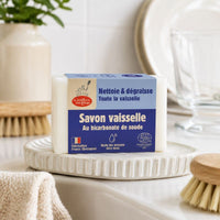 Savon vaisselle solide au bicarbonate 150g - La Droguerie Écologique La Droguerie Ecologique Hersée Paris 9