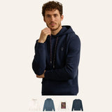 Sweat à capuche Dirac en coton recyclé molleton doux - Faguo Faguo Hersée Paris 9