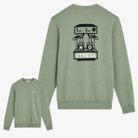 Sweat Coffee kaki en coton - No Stress No Stress Hersée Paris 9