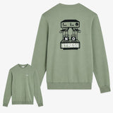 Sweat Coffee kaki en coton - No Stress No Stress Hersée Paris 9