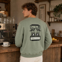 Sweat Coffee kaki en coton - No Stress No Stress Hersée Paris 9