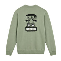 Sweat Coffee kaki en coton - No Stress No Stress Hersée Paris 9