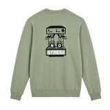 Sweat Coffee kaki en coton - No Stress No Stress Hersée Paris 9
