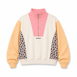 Sweat Emma col zippé oversize en coton bio - Perpète Perpète Hersée Paris 9