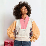 Sweat Emma col zippé oversize en coton bio - Perpète Perpète Hersée Paris 9