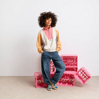 Sweat Emma col zippé oversize en coton bio - Perpète Perpète Hersée Paris 9