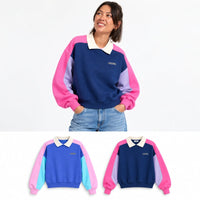 Sweat Mel oversize coton bio col croquet - Perpète Perpète Hersée Paris 9