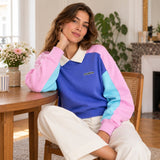 Sweat Mel oversize coton bio col croquet - Perpète Perpète Hersée Paris 9