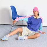Sweat Mel oversize coton bio col croquet - Perpète Perpète Hersée Paris 9