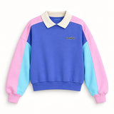 Sweat Mel oversize coton bio col croquet - Perpète Perpète Hersée Paris 9