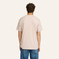 T-shirt Application broderie yo-yo coton bio chiné - Revolution Revolution Hersée Paris 9