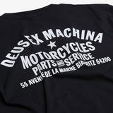 T-shirt Biarritz Address noir coton bio - Deus Ex Machina Deus Ex Machina Hersée Paris 9