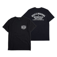 T-shirt Biarritz Address noir coton bio - Deus Ex Machina Deus Ex Machina Hersée Paris 9