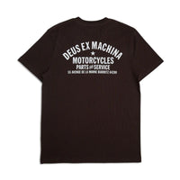 T-shirt Biarritz Address noir coton bio - Deus Ex Machina Deus Ex Machina Hersée Paris 9