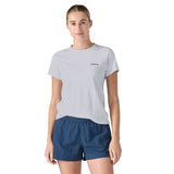T-shirt femme P-6 Logo Responsibili-Tee® recyclé - Patagonia Patagonia Hersée Paris 9