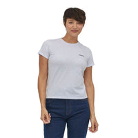 T-shirt femme P-6 Logo Responsibili-Tee® recyclé - Patagonia Patagonia Hersée Paris 9
