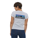 T-shirt femme P-6 Logo Responsibili-Tee® recyclé - Patagonia Patagonia Hersée Paris 9