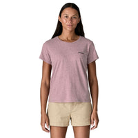 T-shirt femme P-6 Logo Responsibili-Tee® recyclé - Patagonia Patagonia Hersée Paris 9